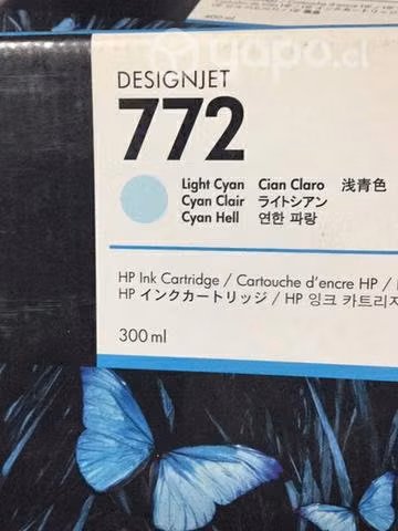 Tintas hp 772 colores originales de 300ml - Imagen 4