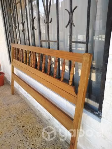 Oportunidad Cama 2 plazas, con somier sueco