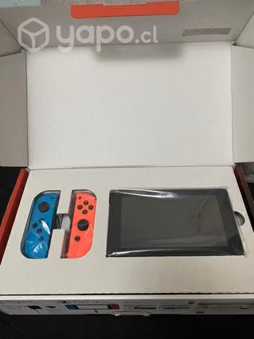 Nintendo Switch V2 2022 + 7 Juegos + Memoria 64GB