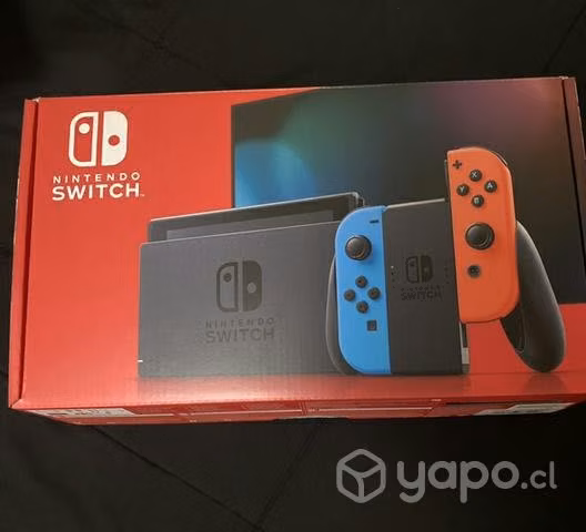 Nintendo Switch V2 2022 + 7 Juegos + Memoria 64GB