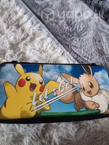 Bolso/estuche nintendo switch pokemon lets go