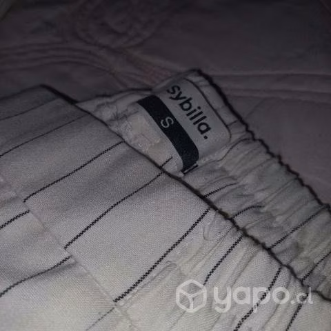 Pantalon blanco formal marca Sybilla S - Imagen 3