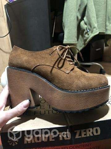 Botines nuevos color café - Imagen 3