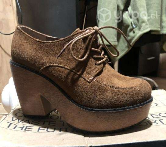 Botines nuevos color café - Imagen 2