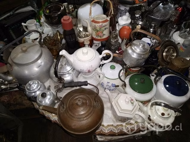 Antigüedades , teteras teteras más teteras vintage