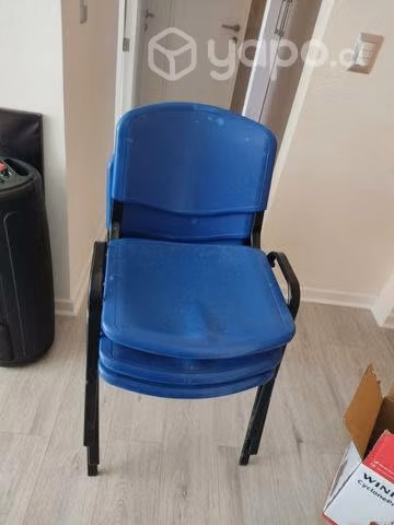 Sillas azules