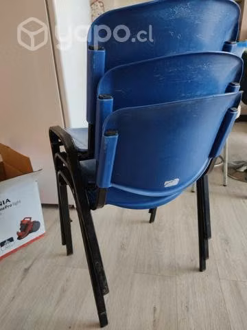 Sillas azules
