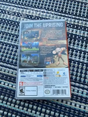 Juego Sonic Forces Nintendo Switch