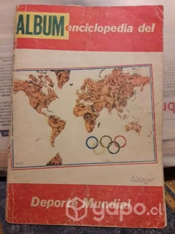 Album enciclopedia del deporte mundial 1975