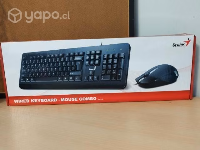 Teclado + mouse Genius con cable - Imagen 3