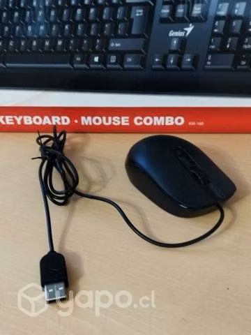 Teclado + mouse Genius con cable - Imagen 2
