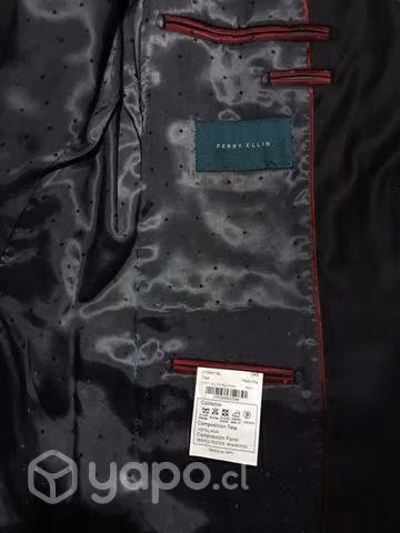 Traje formal negro Perri Ellis