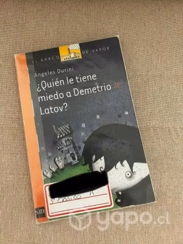 Libro ¿Quién le tiene miedo a Demetrio Latov?