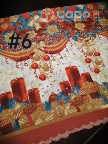 Mantel NAVIDEÑOS de tela