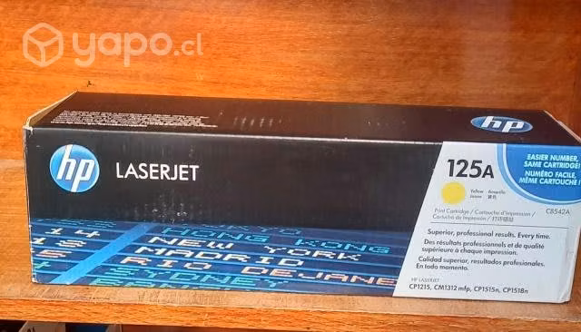 Toner hp 125a amarillo