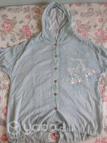Blusón con capucha Talla M
