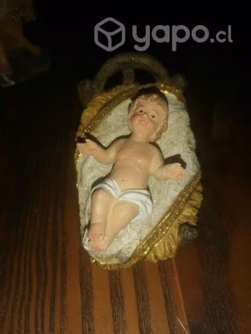 Pesebre de resina