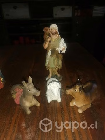 Pesebre de resina