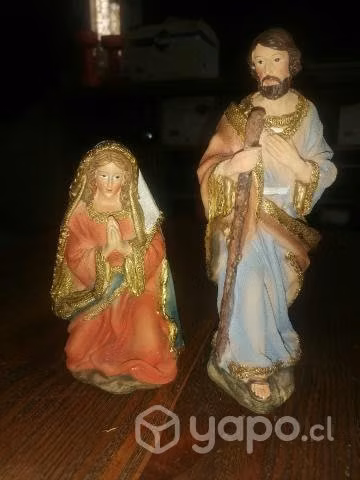 Pesebre de resina