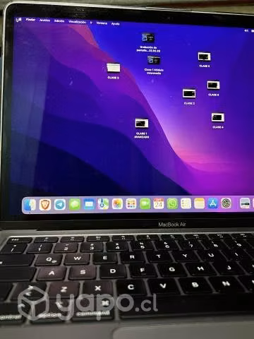 Macbook air M1 256gb 7 núcleos
