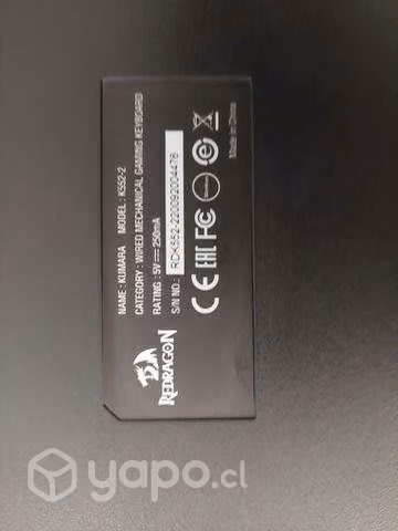 Teclado red dragon kumara k552