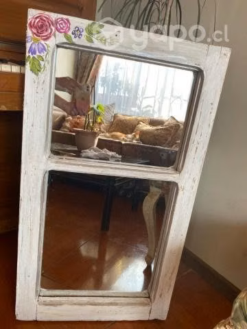 Espejo vintage madera