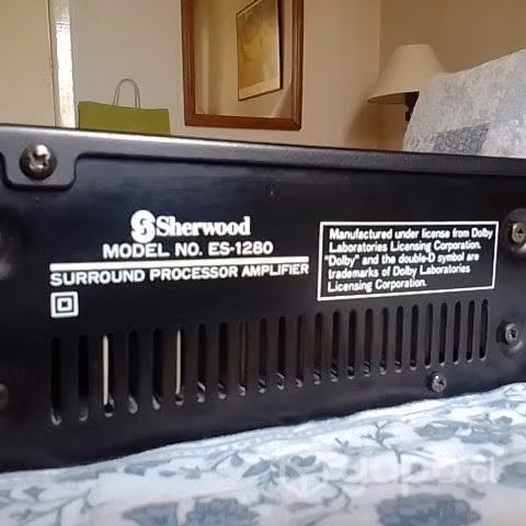 Amplificador Procesador Dolby Surround Sherwood