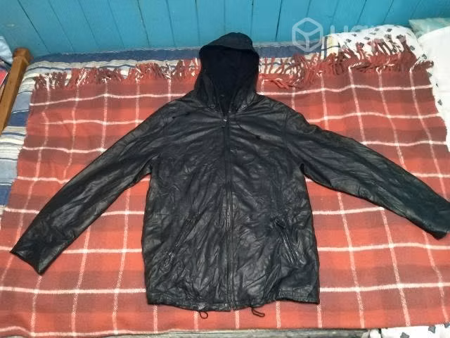 Chaqueta de cuero L - Imagen 2