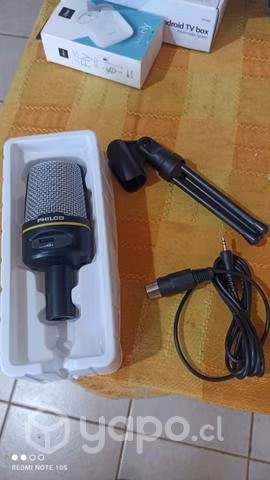 Micrófono para streaming Philco