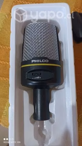 Micrófono para streaming Philco