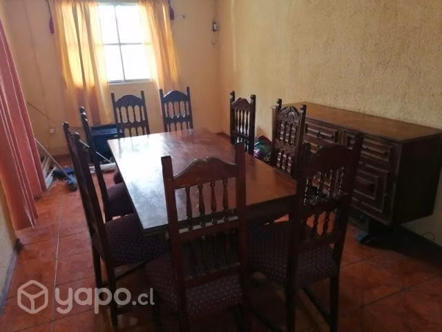 Comedor y buffet 8 personas