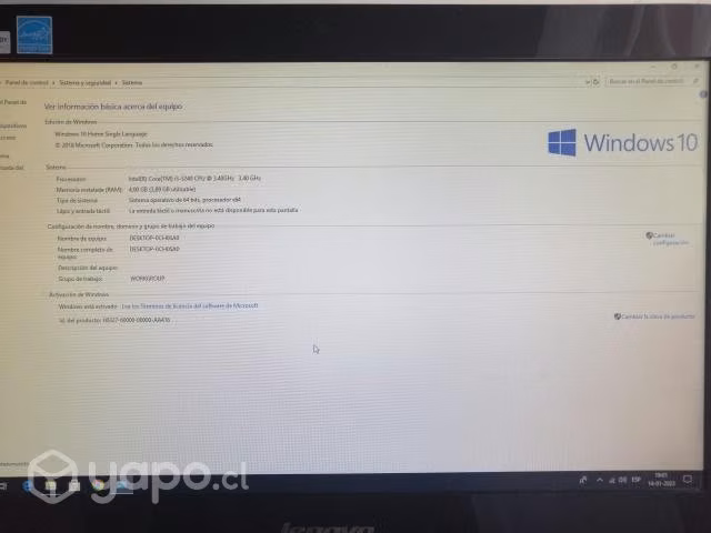 Computador LENOVO All In One