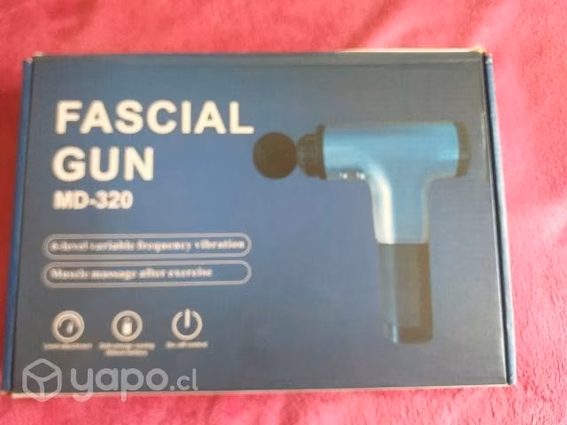 Pistola masajeadora