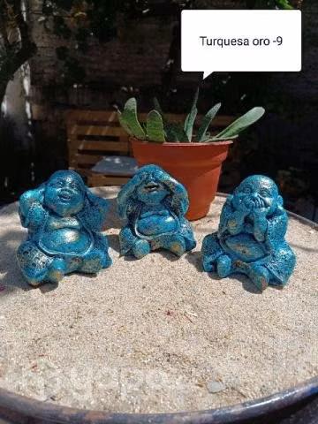 Budas trío sonriente - Imagen 4