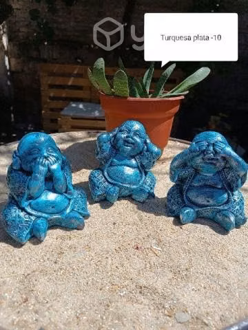 Budas trío sonriente - Imagen 5