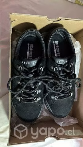 Zapatilla skechers negra 37 mujer
