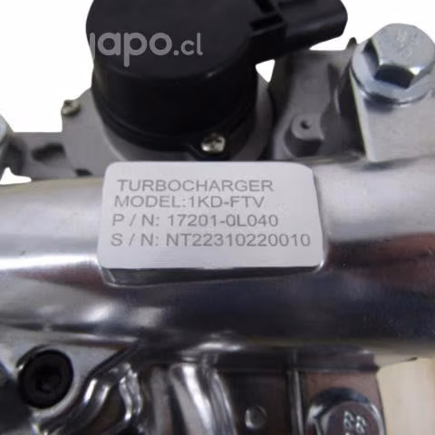 Turbo Toyota Hilux 3.0 1KD 2008-2011 Diesel