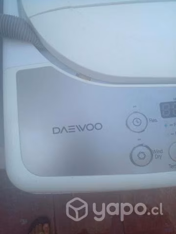 Lavadora daewoo poco uso,funcionando,8,5 kilos