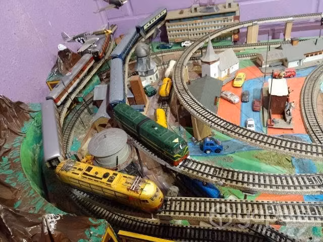 Tren eléctrico Marklin completo