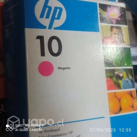 Cabezal HP 10 Magenta original