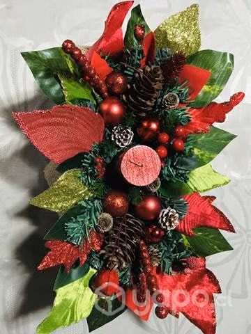 Centros de mesa navideños