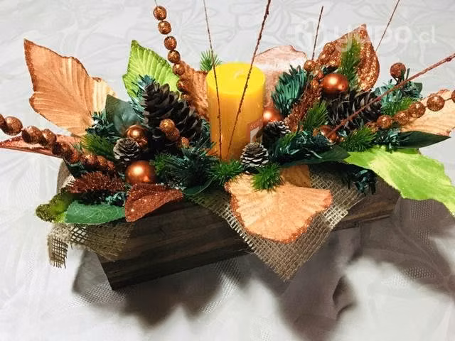 Centros de mesa navideños