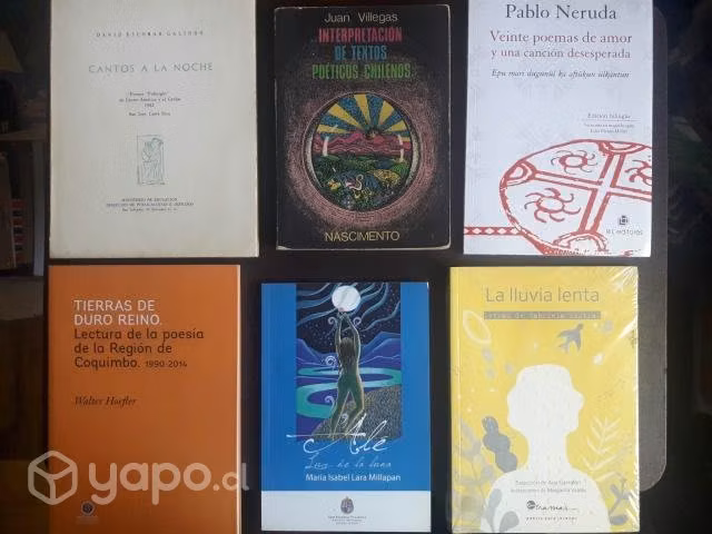 Pack poesía / 6 libros