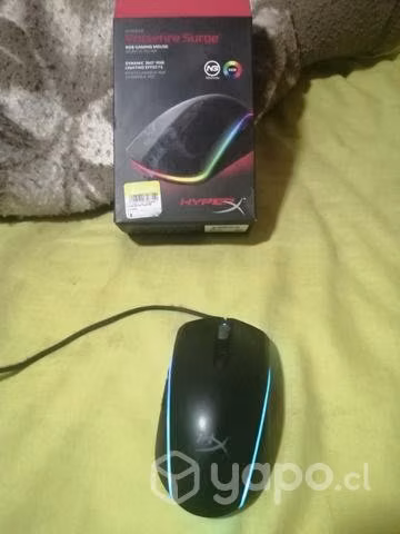 Mouse gamer hyperx pulsefire surge 360 rgb
