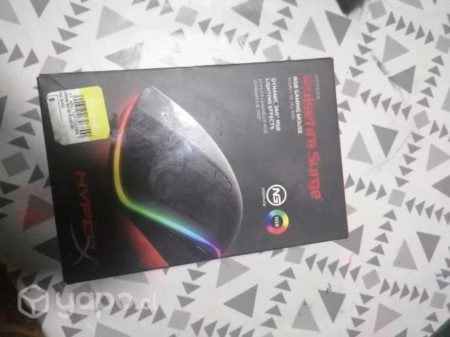 Mouse gamer hyperx pulsefire surge 360 rgb