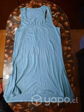 Polera mujer sin mangas talla M