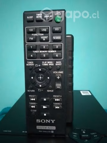 Sony mini hi fi cmt-s20 ( detalle en cd )