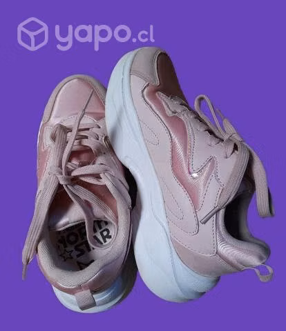Zapatillas plataformas nro 35/36 - Imagen 2