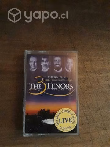 Casete They 3 Tenors In Concert 1994
