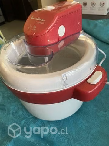 Máquina de helados moulinex
